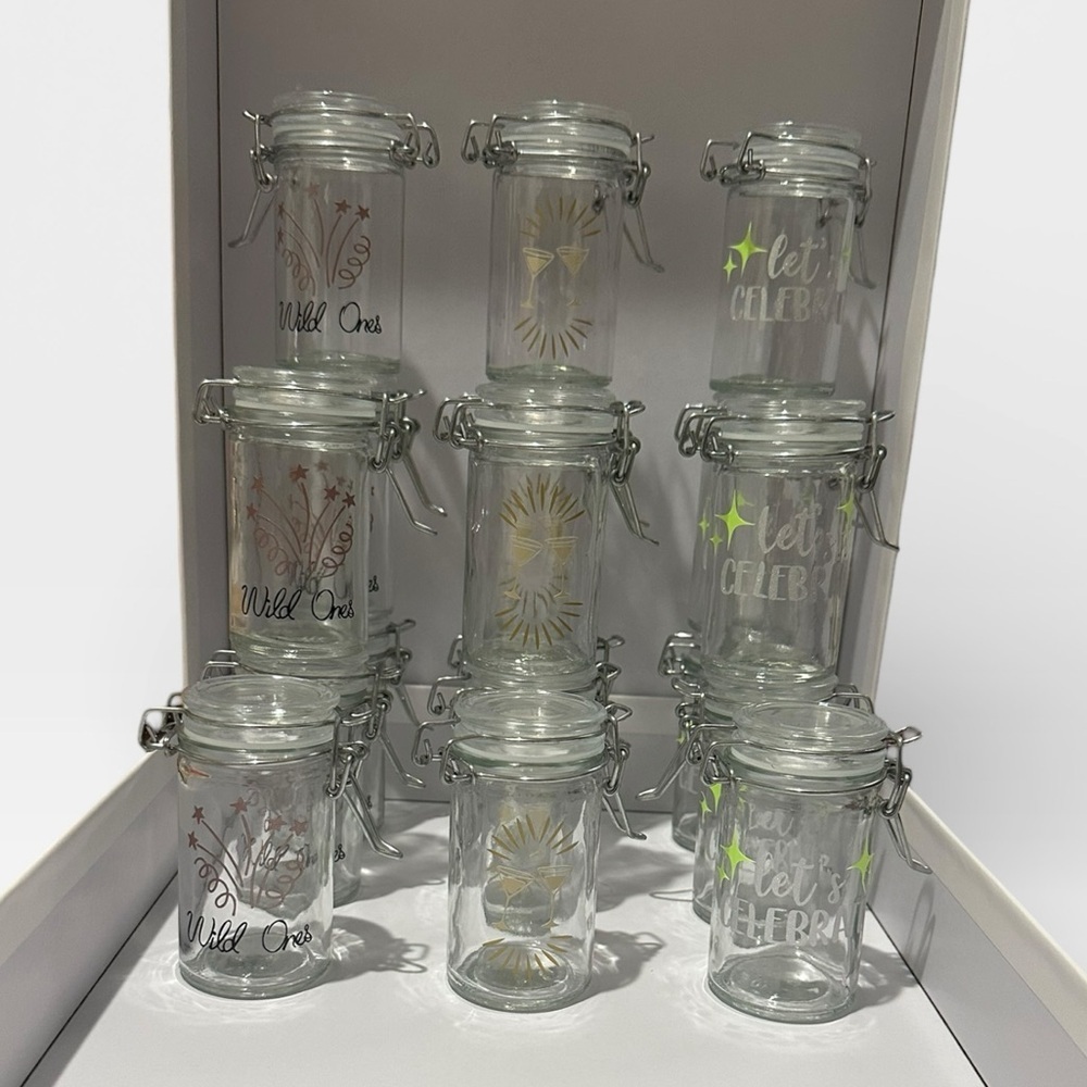 18ct Celebration Latch Lid Jars